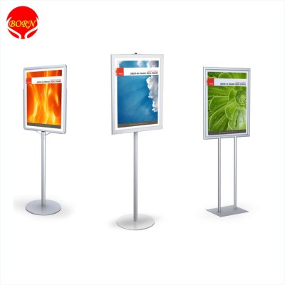 OEM&ODM A3 A4 Poster Floor Display Stands